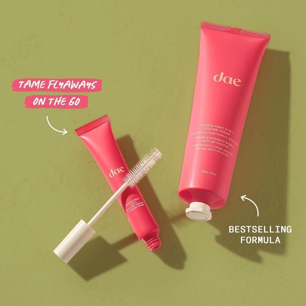 Hair Cactus Fruit 3-In-1 Styling Cream & Taming Wand - Tame Flyaways, Smooth Fri - Picture 4 of 8